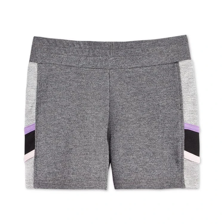 商品CHAMPION|Colorblocked French Terry Shorts, Toddler & Little Girls (2T-6X),价格¥21,第2张图片详细描述