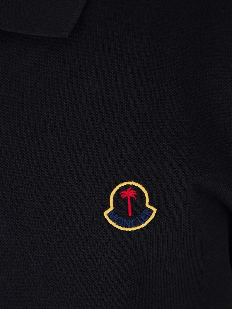 商品Moncler|Moncler X Palm Angels Logo Patch Polo Shirt,价格¥1450,第4张图片详细描述