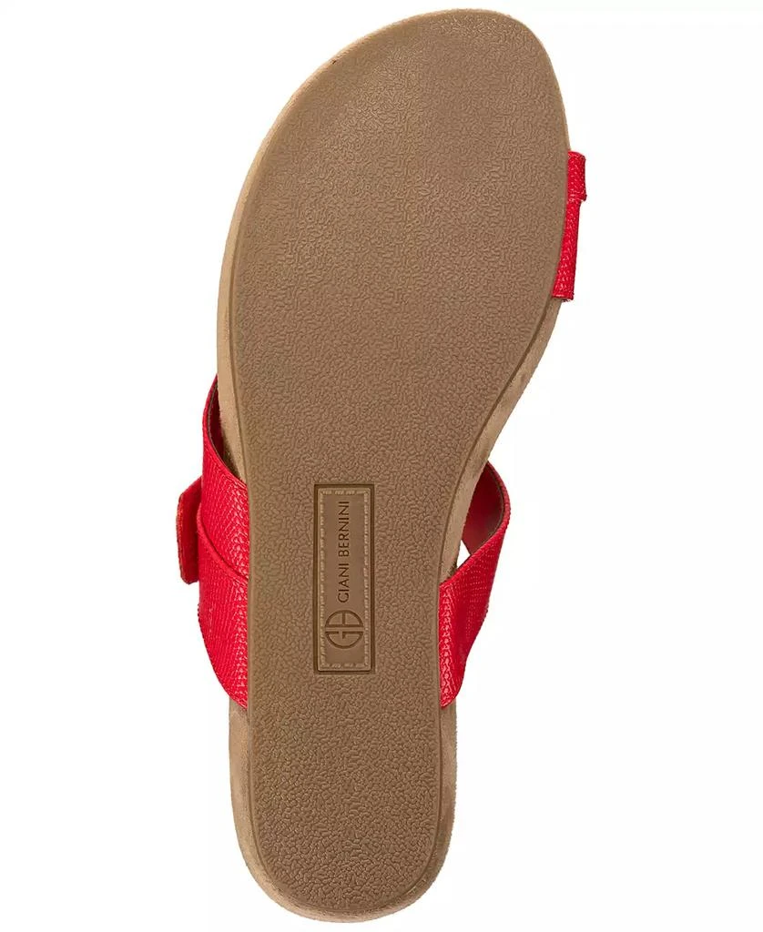 商品Giani Bernini|Women's Rilleyy Memory Foam Footbed Flat Sandals, Created for Macy's,价格¥250,第5张图片详细描述