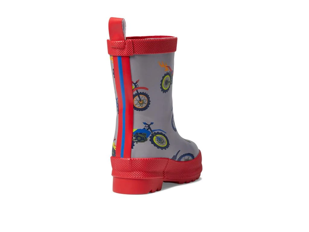 商品Hatley|Blazing Dirt Bikes Matte Rain Boots (Toddler/Little Kid/Big Kid),价格¥287,第5张图片详细描述