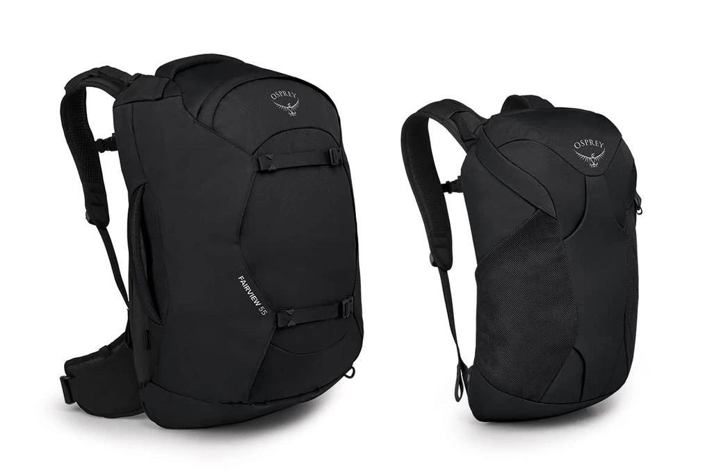 商品Osprey|Osprey Fairview 55L Women's Travel Backpack, Black,价格¥1660,第5张图片详细描述