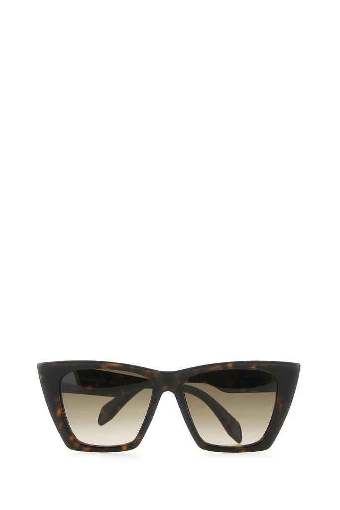 商品Alexander McQueen|Printed acetate Selvedge sunglasses,价格¥2515,第1张图片