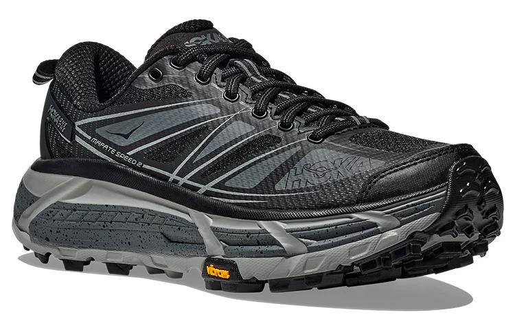商品[国内直发] Hoka One One|[预售3天]Mafate Speed 2 圆头 低帮 越野跑步鞋 男女同款 黑色,价格¥1079,第5张图片详细描述