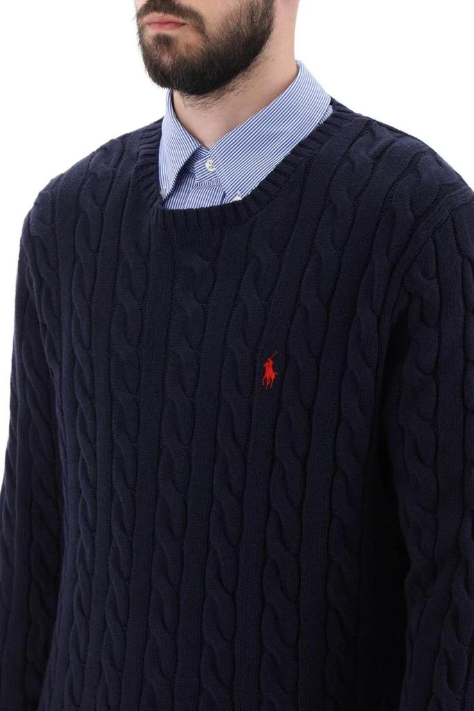 商品Ralph Lauren|Cotton twisted knit pullover,价格¥908,第5张图片详细描述