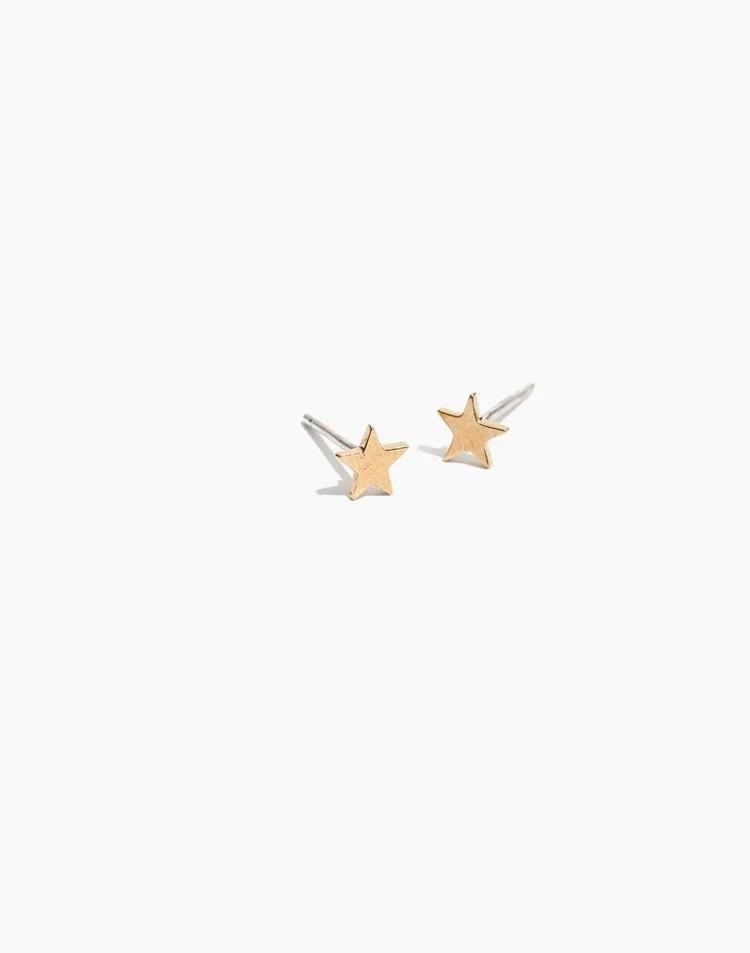 商品Madewell|Vermeil Star Stud Earrings,价格¥299,第1张图片