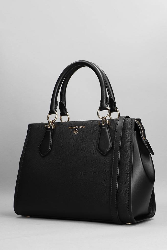 Michael Kors Marilyn Hand Bag In Black Leather商品第2张图片规格展示