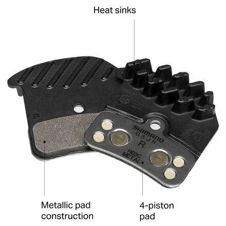 商品SHIMANO|H03C Metallic Disc Brake Pad,价格¥294,第2张图片详细描述