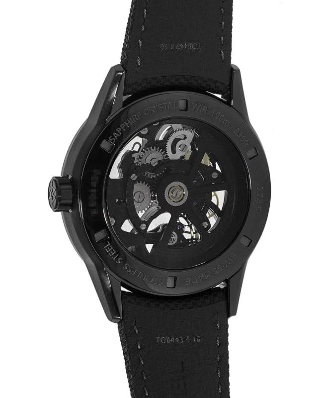 商品Raymond Weil|Raymond Weil Freelancer Automatic Black Skeleton Dial Black Leather Strap Men's Watch 2785-BC5-20001,价格¥17944,第4张图片详细描述