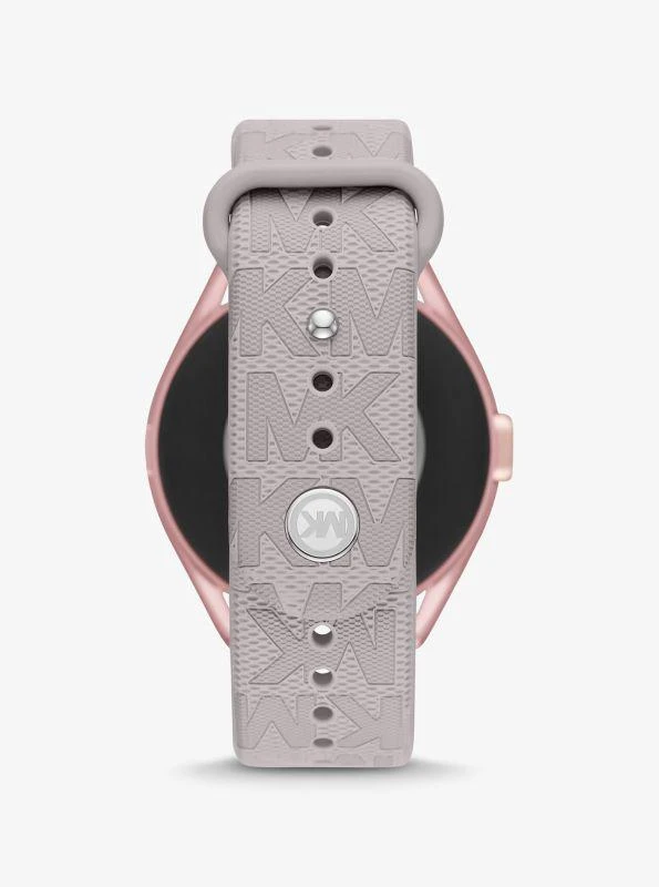 商品Michael Kors|Michael Kors Access Gen 5E MKGO Pink-Tone and Logo Rubber Smartwatch,价格¥1688,第3张图片详细描述