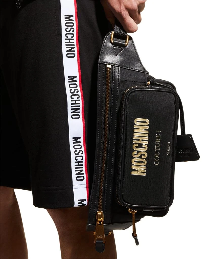 商品Moschino|Men's Logo Belt Bag,价格¥5749,第5张图片详细描述