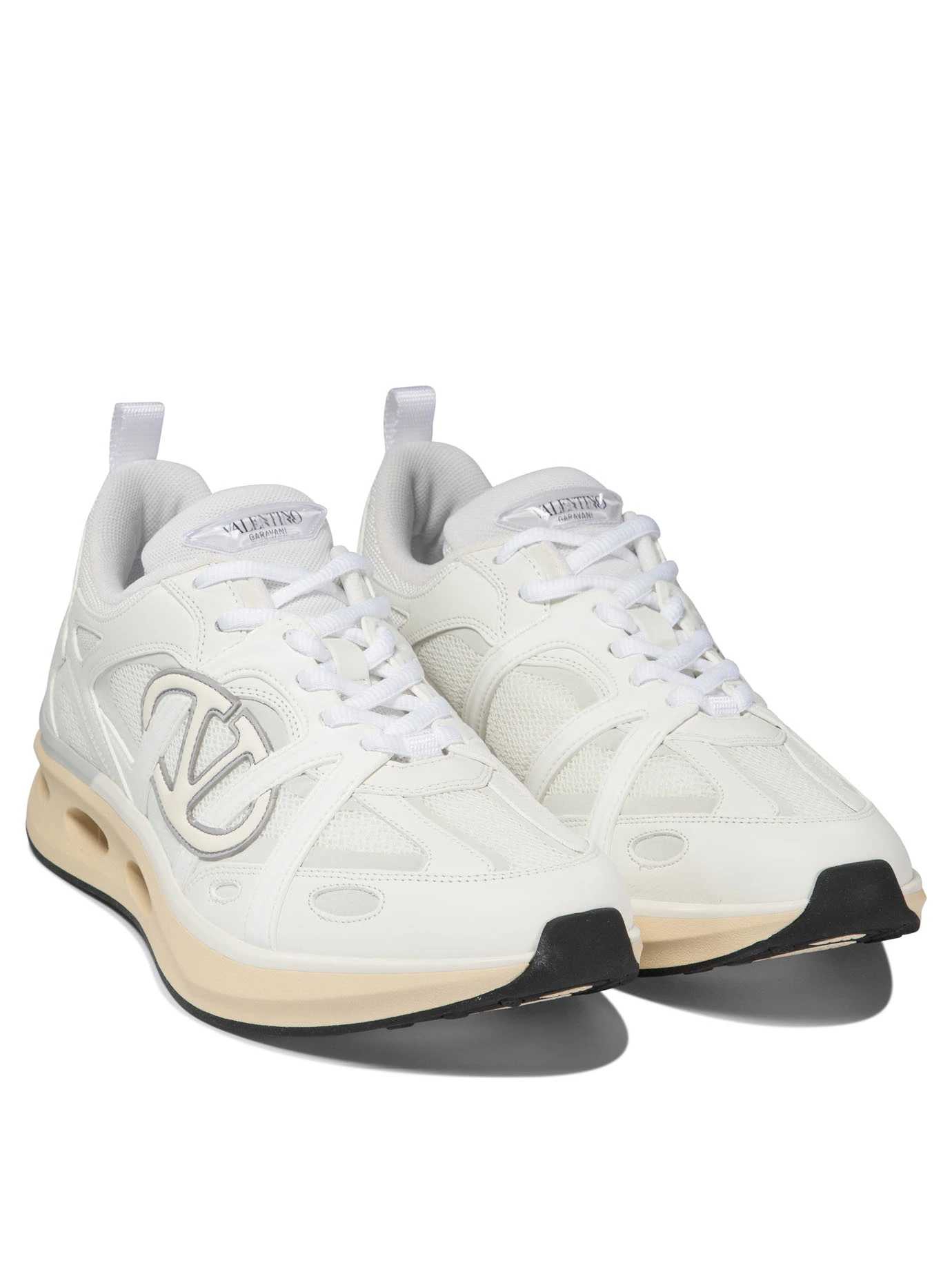 商品Valentino|Valentino 男士运动鞋 5Y2S0I25MCHZGZ 白色,价格¥9357,第3张图片详细描述