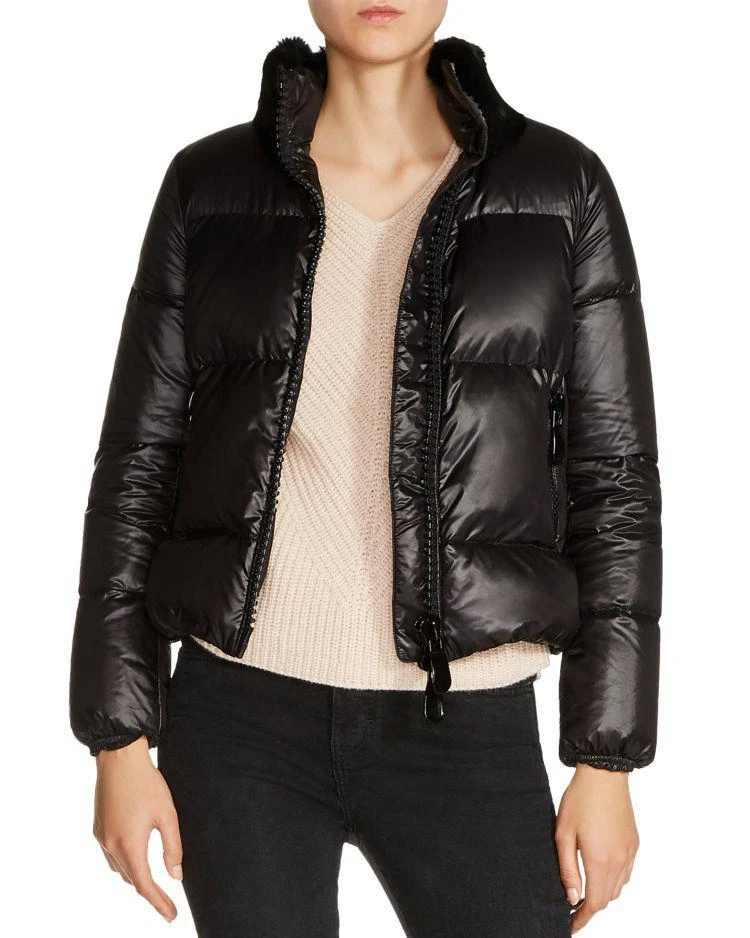 商品Maje|Gabani Fur-Trimmed Down Jacket,价格¥2799,第1张图片