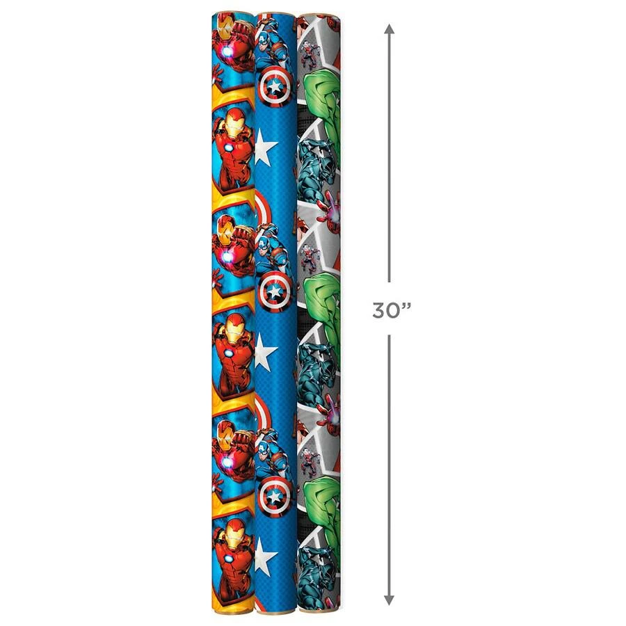 Avengers Wrapping Paper - Captain America, Iron Man, Black Widow, Thor, Hulk 商品