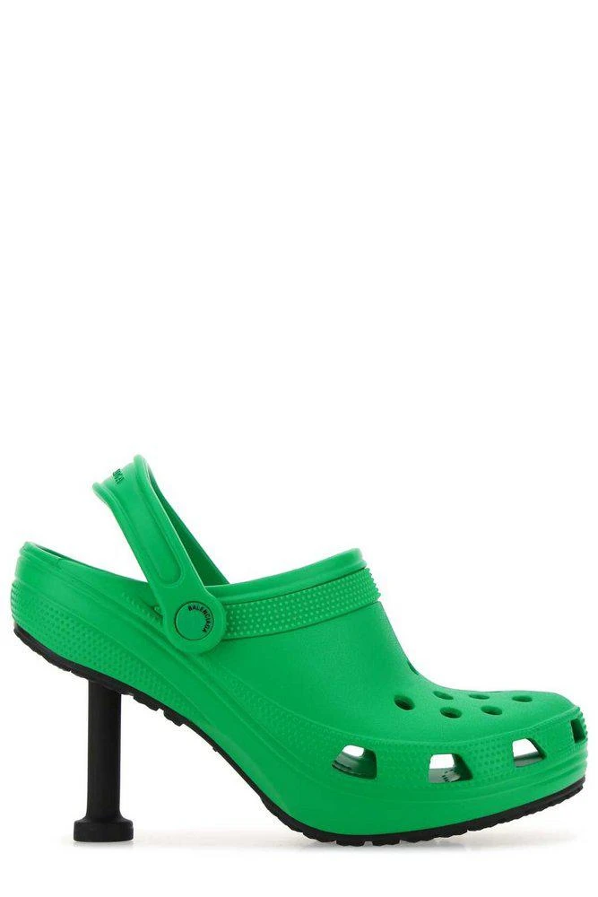 商品Balenciaga|Balenciaga X Crocs Logo Debossed Pumps,价格¥3610,第1张图片
