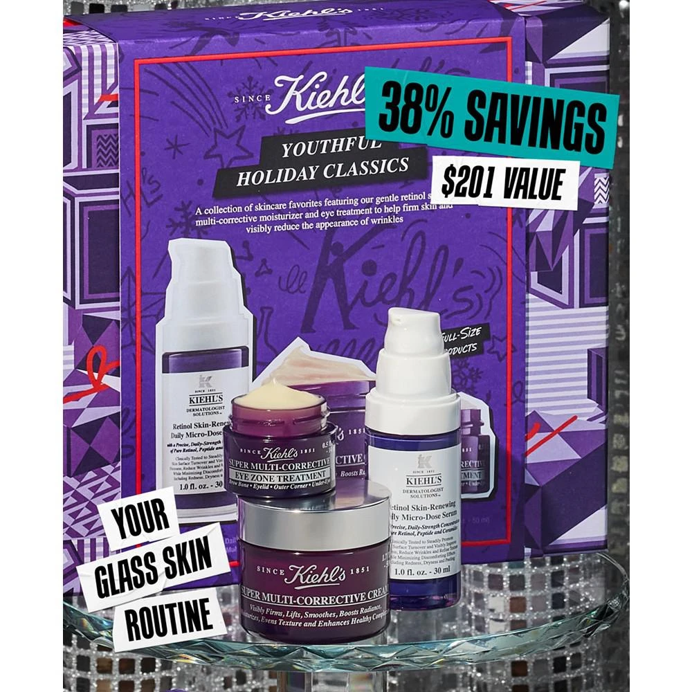 商品Kiehl's|3-Pc. Holiday Classics Skincare Set,价格¥934,第2张图片详细描述