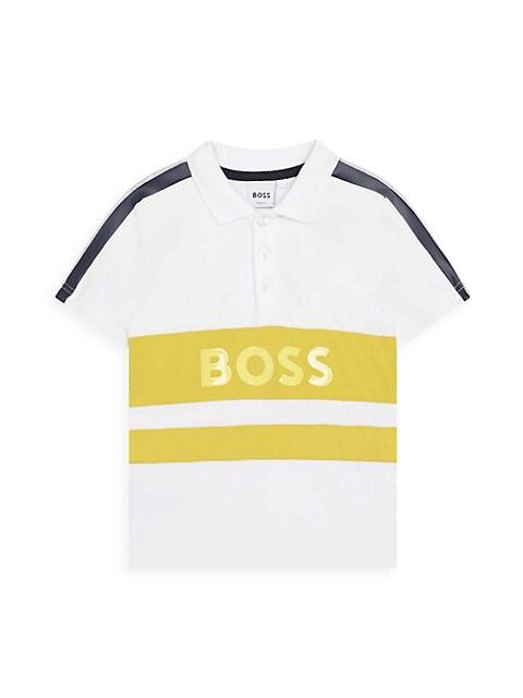 Little Boy's & Boy's Short-Sleeve Polo Shirt商品第1张图片规格展示