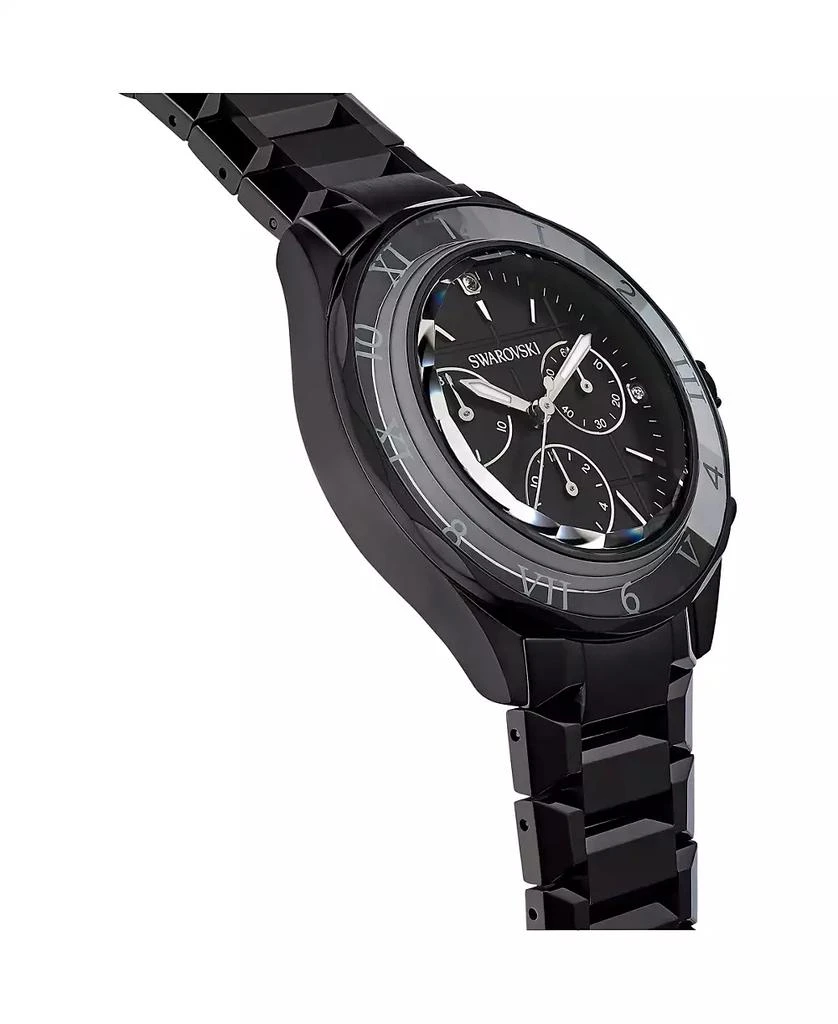 商品Swarovski|Women's Quartz Black Metal Watch, Swiss Made 39mm,价格¥3400,第5张图片详细描述