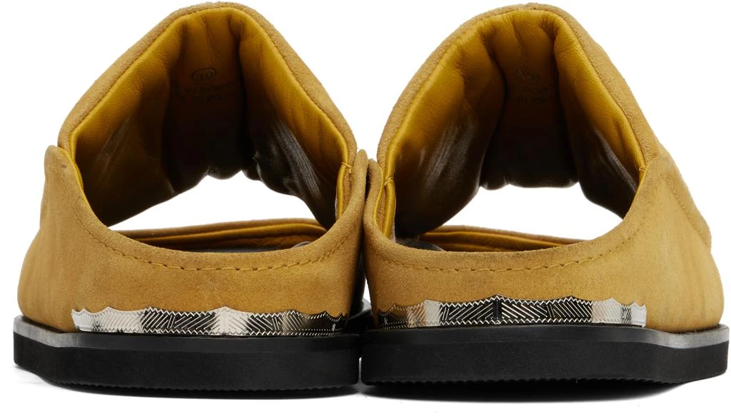 商品Toga Virilis|Tan Embroidered Sandals,价格¥2631,第2张图片详细描述