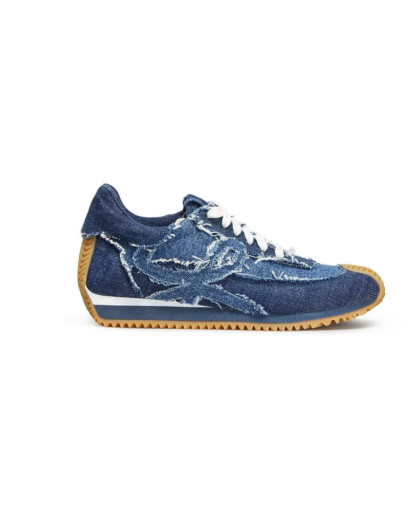 商品Loewe|Flow Denim Retro Runner Sneakers,价格¥2927,第1张图片