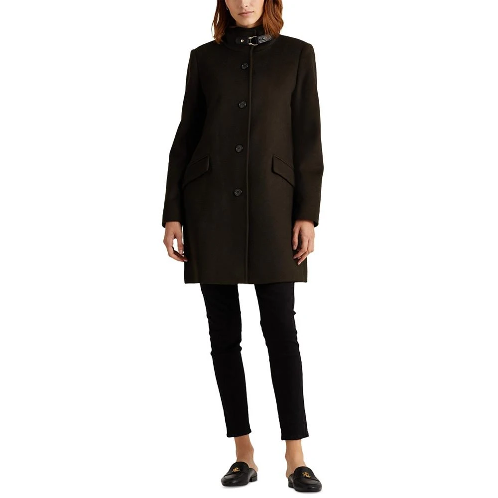 商品Ralph Lauren|Women's Buckle-Collar Coat, Created for Macy's,价格¥1525,第1张图片