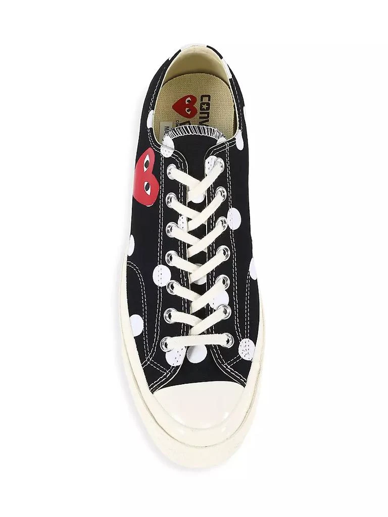 商品Comme des Garcons|Comme des Garcons Play x Converse Polka Dot Low-Top Sneakers,价格¥1105,第5张图片详细描述