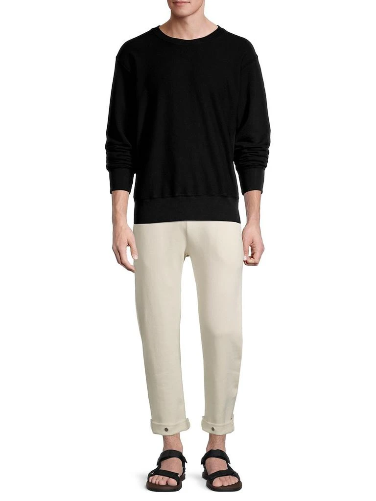 商品Les Tien|Cotton Crewneck Pullover Sweatshirt,价格¥497,第2张图片详细描述