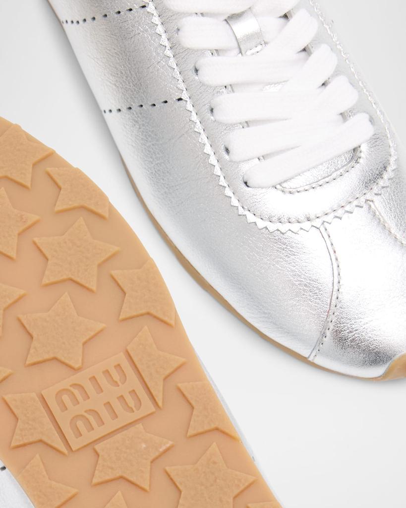 靴 90s00s miumiu archive leather sneaker 90s00s miumiu archive leather sneaker - メルカリ