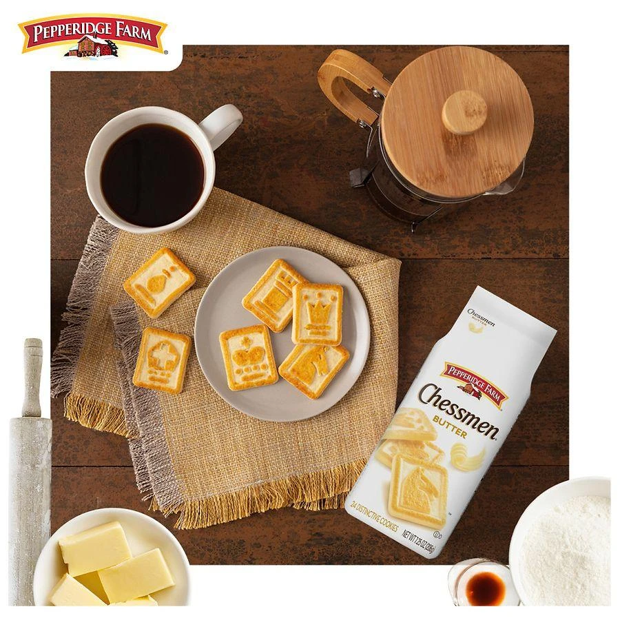 商品Pepperidge Farm|Chessmen Butter Cookies,价格¥43,第3张图片详细描述