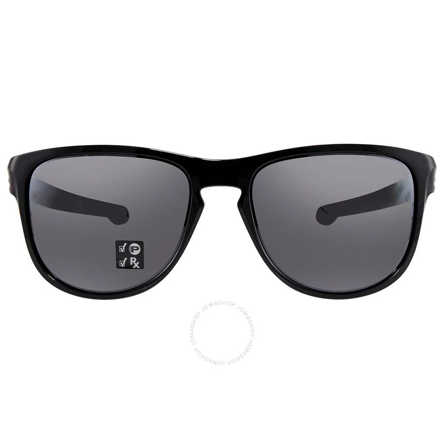 商品Oakley|Sliver Round Black Irdium Polarized Round Men's Sunglasses OO9342 934216 57,价格¥828,第1张图片