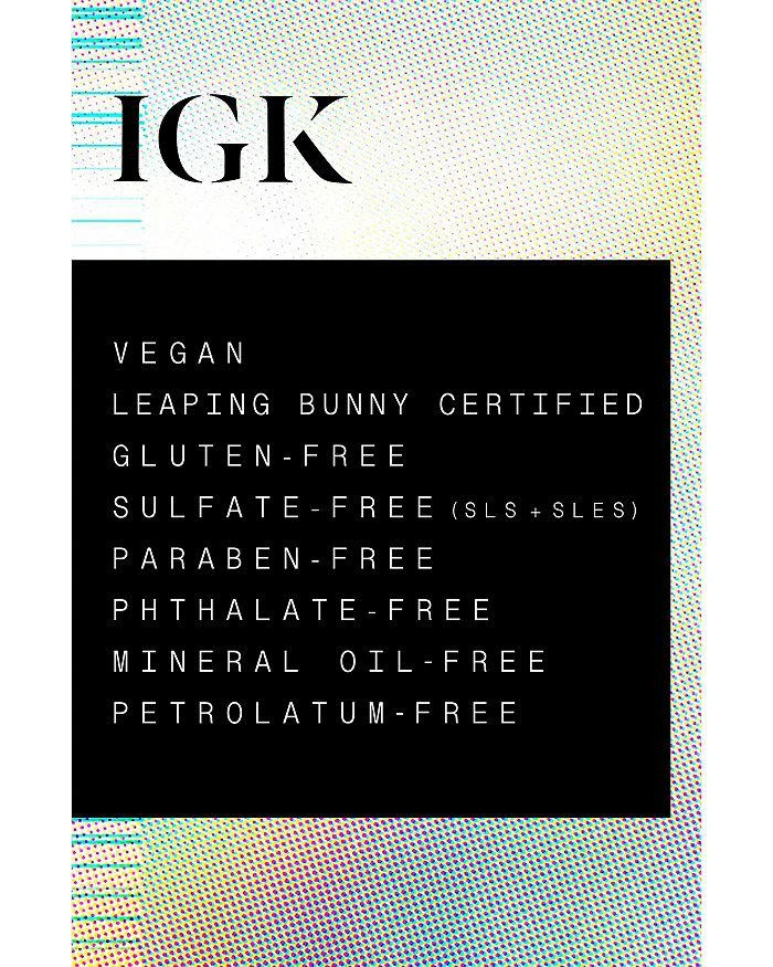 商品IGK Hair|Good Behavior Spirulina Protein Smoothing Spray - Travel 2.4 oz.,价格¥118,第5张图片详细描述