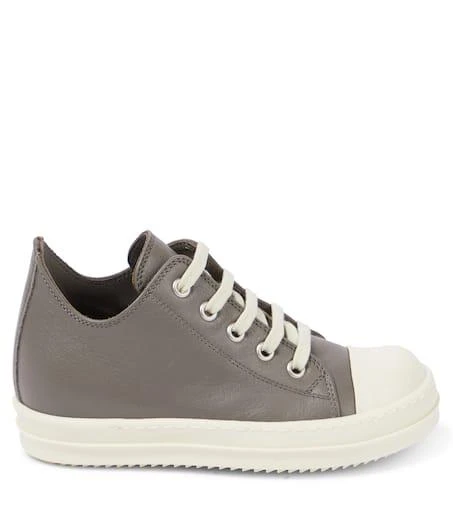 商品Rick Owens|Strobe leather sneakers,价格¥3851,第4张图片详细描述
