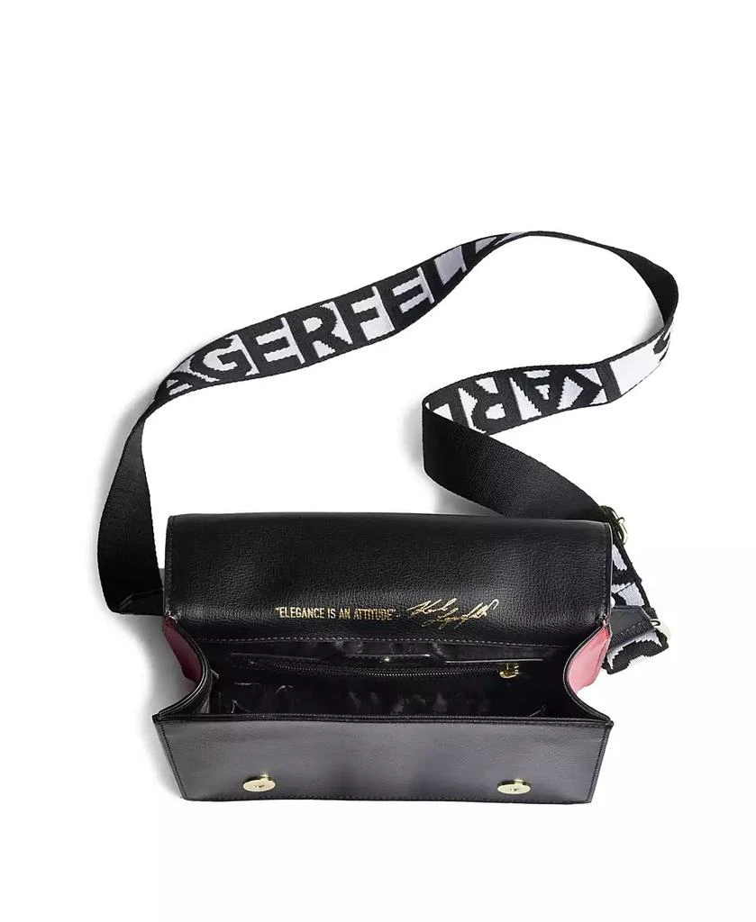 商品Karl Lagerfeld Paris|Simone Flap Crossbody,价格¥904,第2张图片详细描述