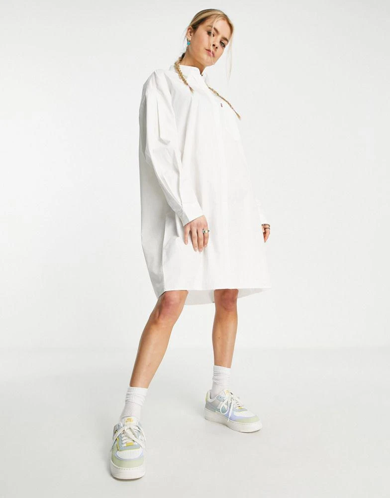 商品Levi's|Levi's samara shirt dress in white,价格¥290,第1张图片