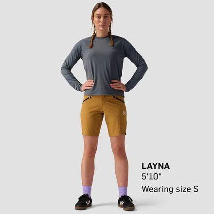 商品Backcountry|Slickrock 9in Bike Short - Women's,价格¥203,第4张图片详细描述