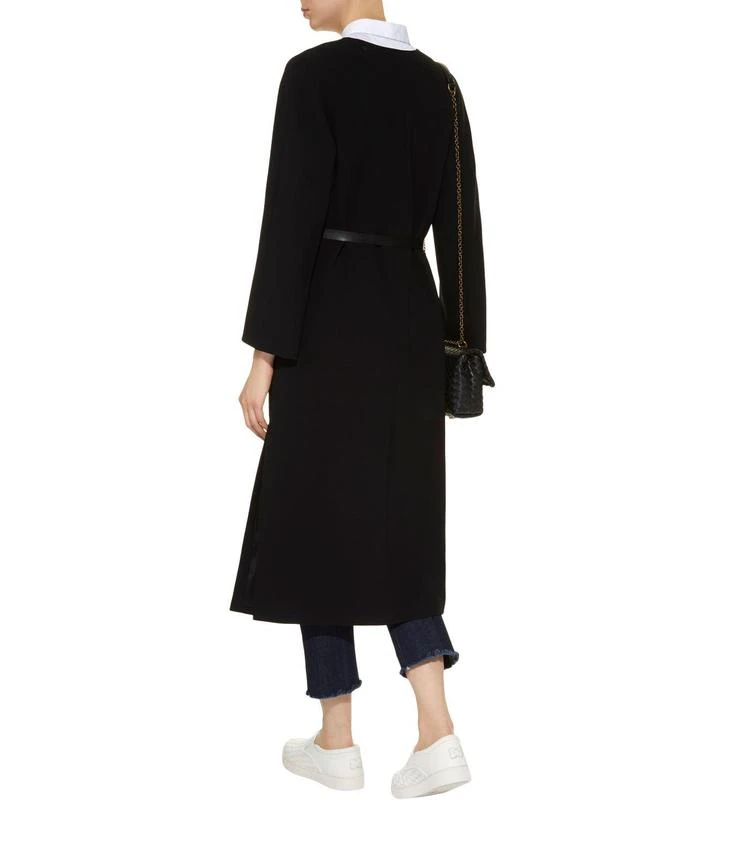 商品Max Mara|Nambo Collarless Belted Midi Coat,价格¥5634,第3张图片详细描述
