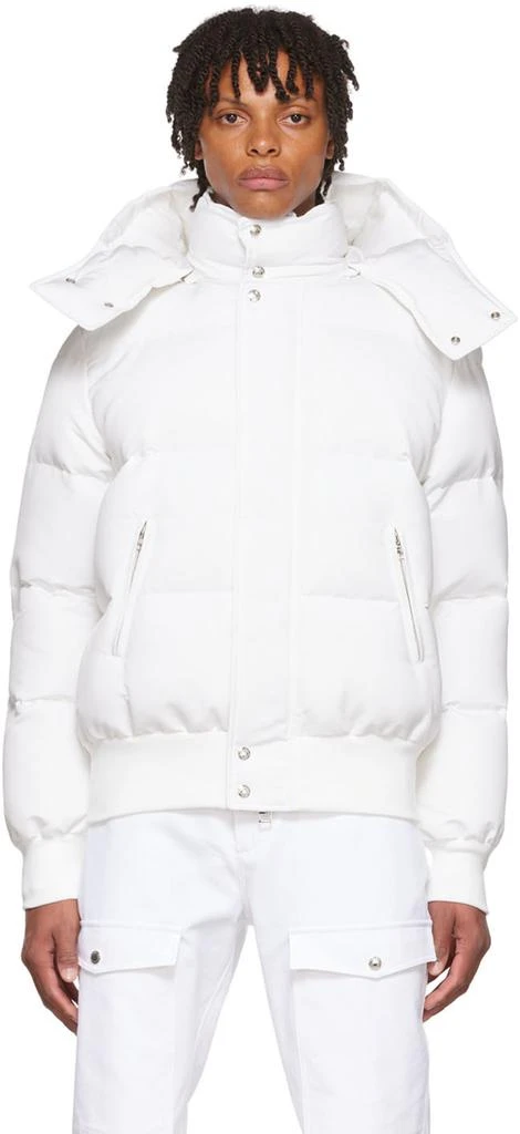 商品Alexander McQueen|White Polyester Jacket,价格¥5154,第1张图片