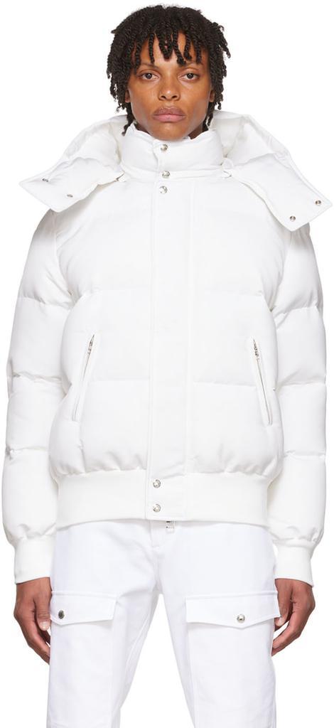 商品Alexander McQueen|White Polyester Jacket,价格¥15817,第1张图片