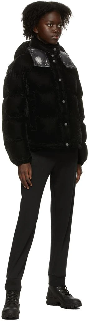 商品Moncler|Black Down Velvet Daos Jacket,价格¥20212,第4张图片详细描述