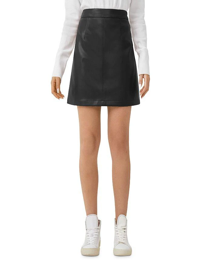 商品French Connection|Crolenda Faux Leather Mini Skirt,价格¥396,第1张图片