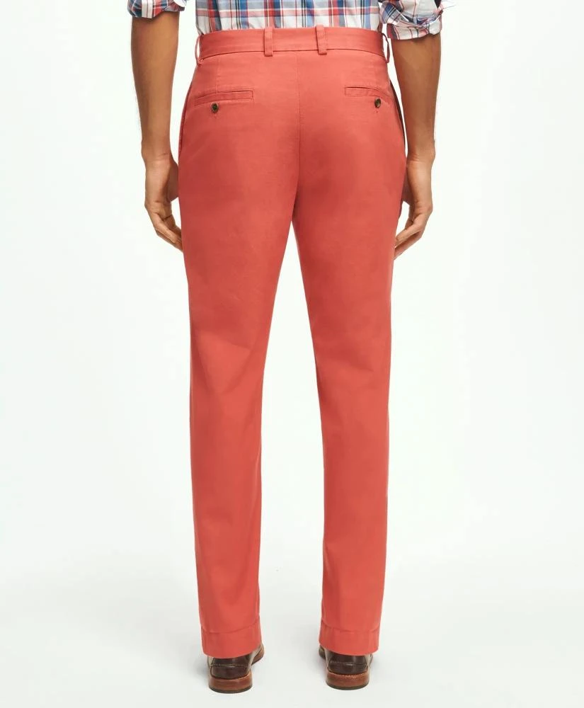 商品Brooks Brothers|Regular Fit Cotton Canvas Poplin Chinos In Supima® Cotton,价格¥572,第2张图片详细描述