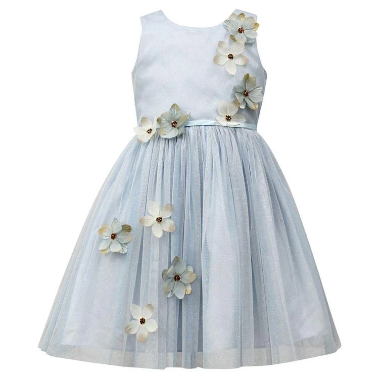 商品Jayne Copeland|Flower-Accent Mesh Dress, Little Girls (4-6X),价格¥355,第1张图片