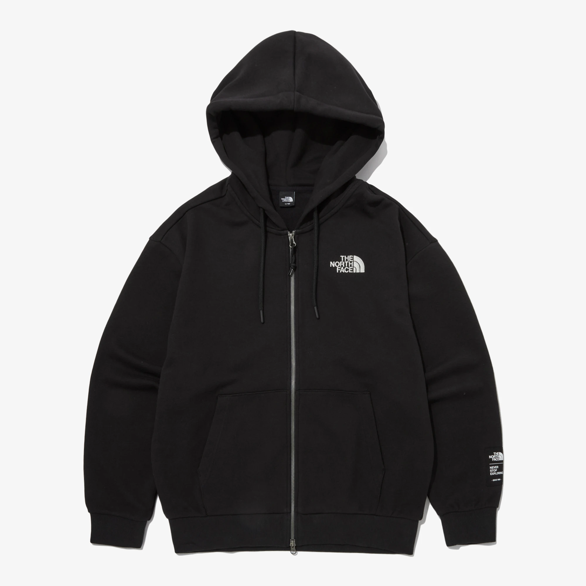 商品The North Face|【Brilliant|北面特惠】北面Essentials 连帽拉链 ESSENTIAL HOOD ZIP UP BLACK NJ5JP80A,价格¥847,第1张图片