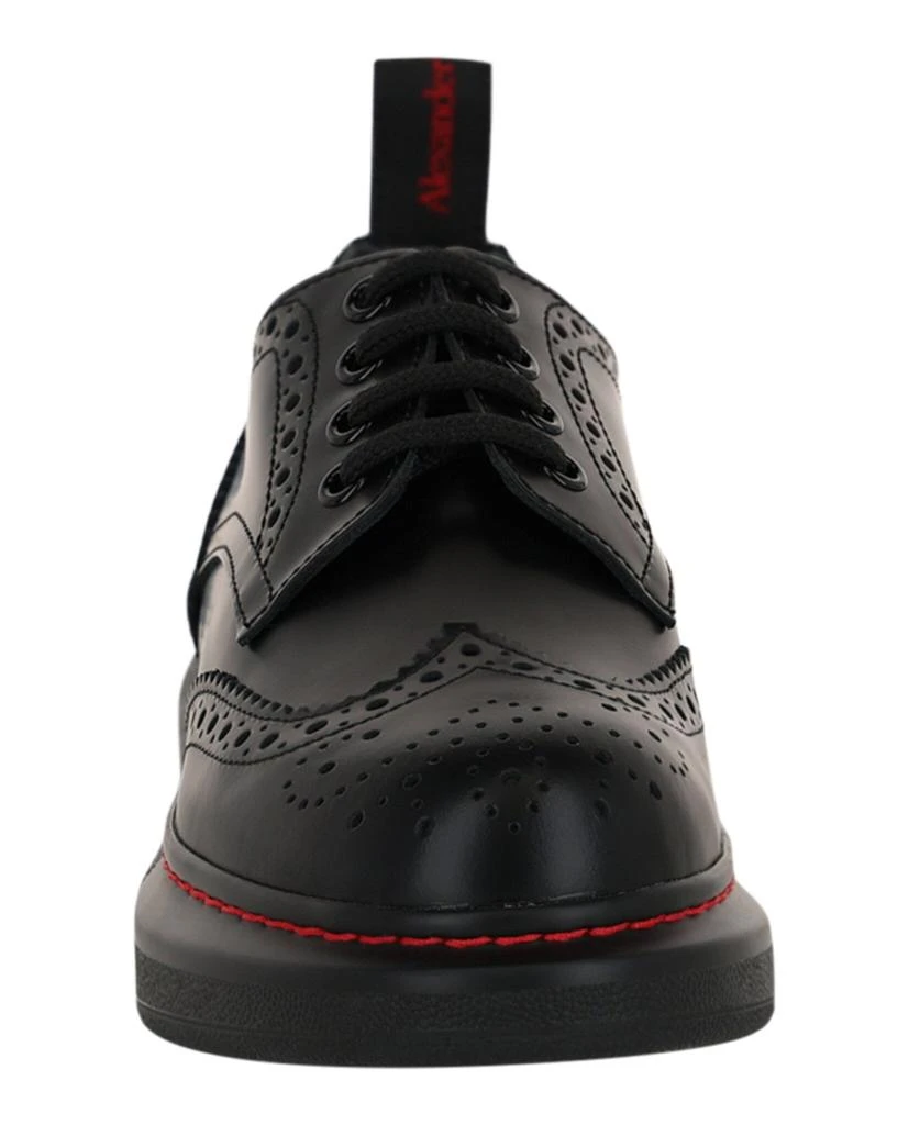 商品Alexander McQueen|Liquid Spaz Lace-Up Brogues,价格¥1663,第4张图片详细描述