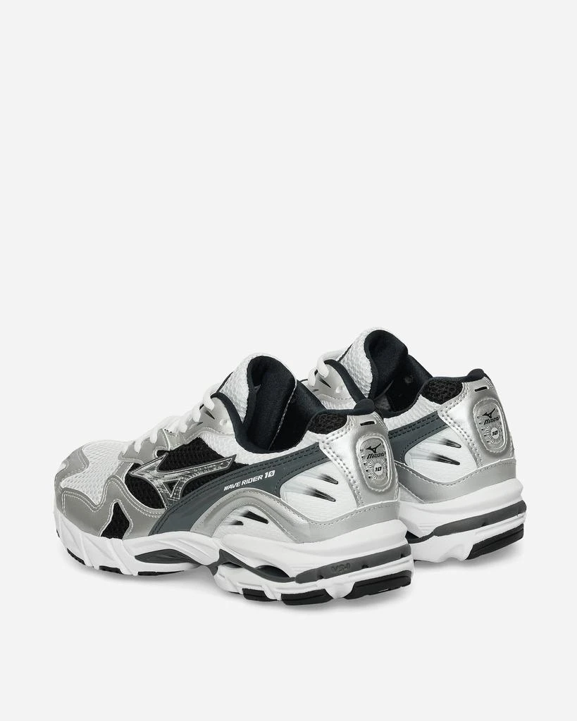 商品Mizuno|Wave Rider 10 S Sneakers White / Silver / Black,价格¥931,第4张图片详细描述