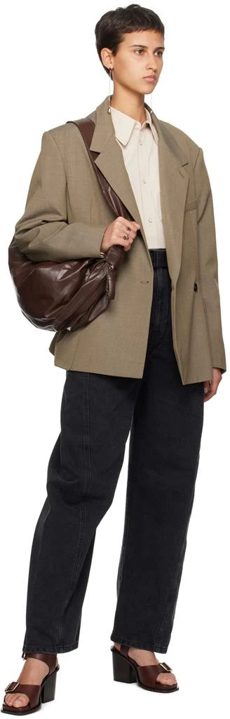 商品Lemaire|Beige Soft Tailored Blazer,价格¥5525,第4张图片详细描述