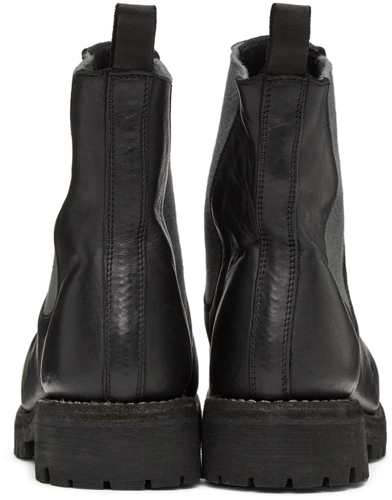 商品guidi|Black Leather Chelsea Boots,价格¥6714,第4张图片详细描述