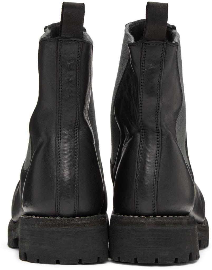 商品guidi|Black Leather Chelsea Boots,价格¥10089,第6张图片详细描述