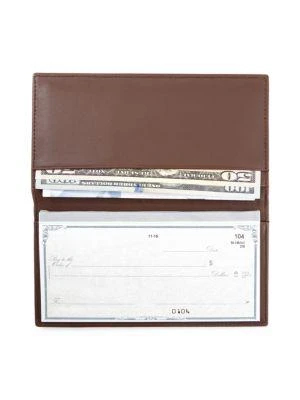 商品ROYCE New York|Executive Leather Checkbook Holder,价格¥198,第3张图片详细描述