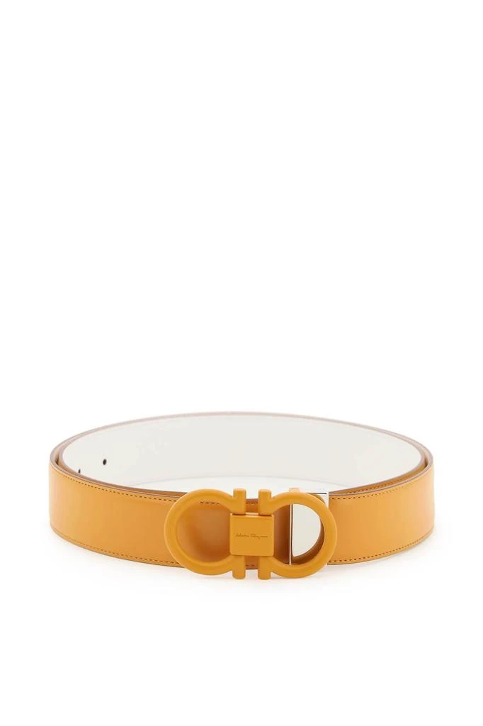 商品Salvatore Ferragamo|Salvatore ferragamo gancini buckle reversible belt,价格¥1912,第1张图片