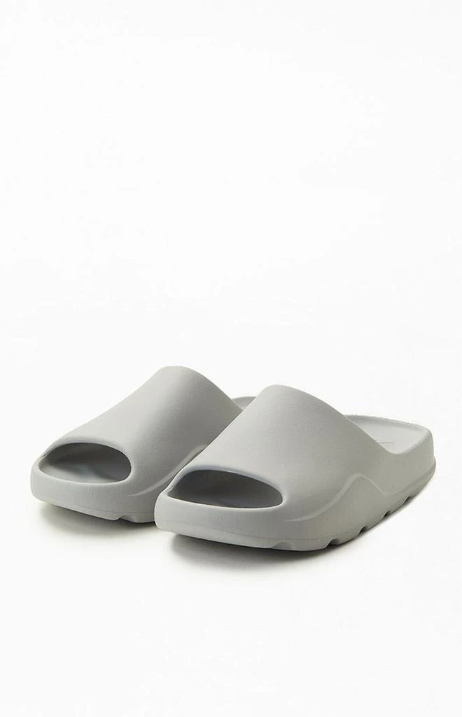 商品Kappa|Gray Authentic Plume 1 Slide Sandals,价格¥331,第2张图片详细描述